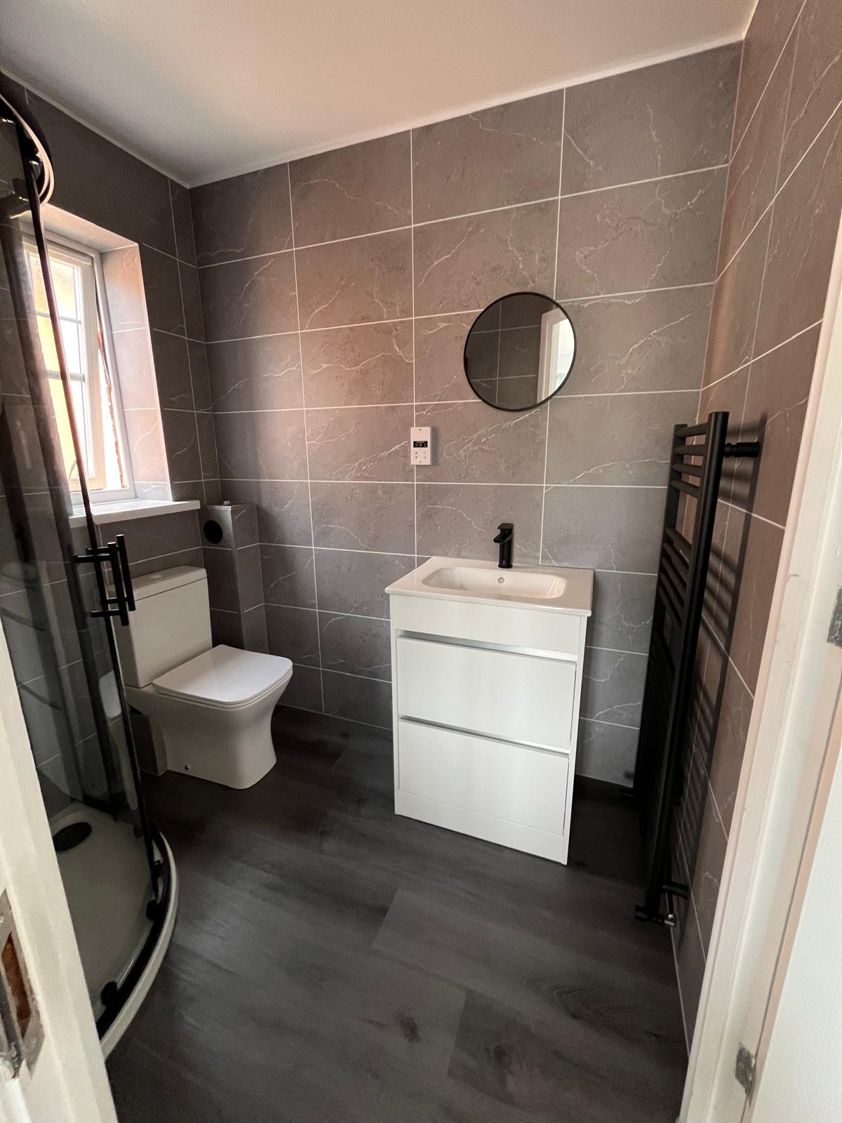 ensuite warm grey newcastle